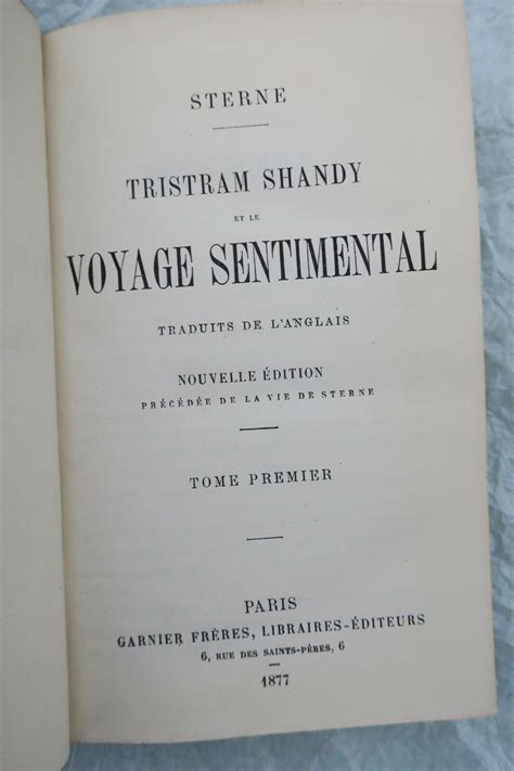 Tristram shandy et le voyage sentimental traduits de l'anglais. - Case ih 275 tractor service manuals.