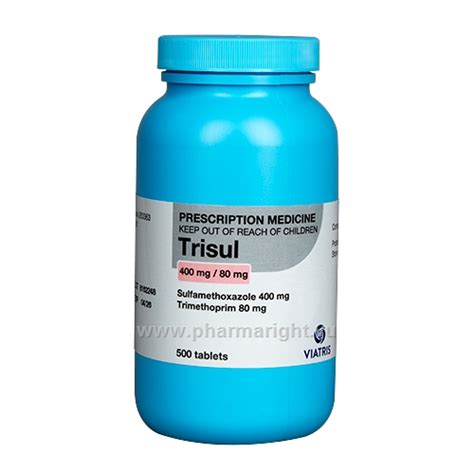 Trisul 500 Tablets/Pack (Sulphamethoxazole/Trimethoprim)