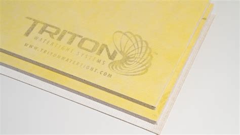 Triton backer board. Sorted by: 4. First Kerdi can be installed on drywall or cement board. However if installed on drywall it is only protecting one side. The back side of the drywall fails and it is just as bad or worse than if it had an issue on the tile side. All shower/tub areas should have concrete board (I prefer hardiboard). 