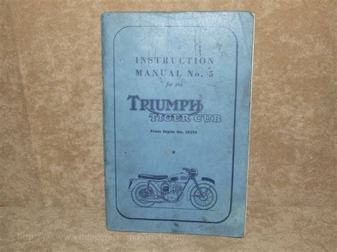 Triumph Tiger Service Manual