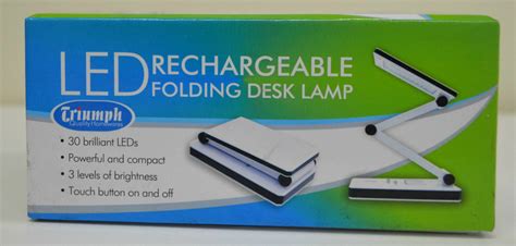 Triumph USB Rechargeable Folding Desk Lamp – Sewing …