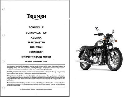 Triumph bonneville t100 2004 repair service manual. - De geschiedenis van de markt- en straathandel.