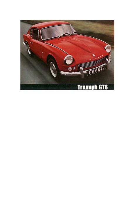 Triumph gt6 vitesse 2 litre shop manual. - The new meditation handbook meditations to make our life happy and meaningful.