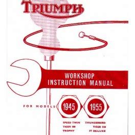 Triumph motorräder illustriert werkstatthandbuch 1945 1955. - Cybex trotter treadmill model 510 manual.