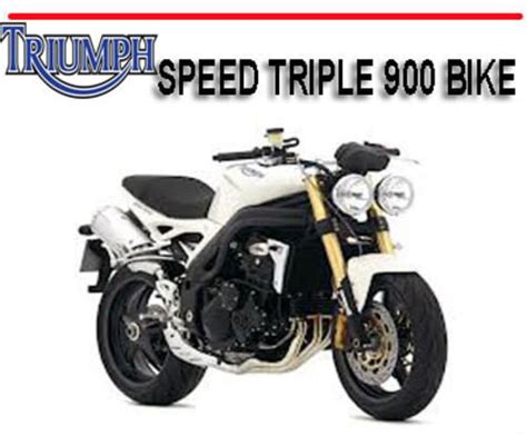 Triumph speed triple 900 workshop repair manual. - Service manual for a cat 3024c engine.