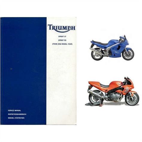 Triumph sprint st sprint rs digitales werkstatt reparaturhandbuch 1998 2001. - Libro de la selva 2, el. pintemos.