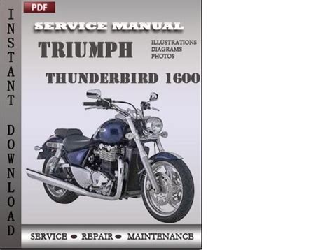 Triumph thunderbird 1600 2009 2014 service repair manual. - Suzuki rgv250 1990 1996 reparatur reparaturanleitung.