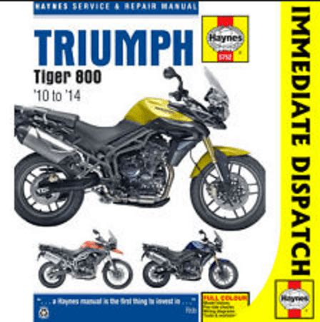Triumph tiger 800 service and repair manual 2010 2014 haynes. - Hitachi pj tx300 multimedia lcd projector service manual.