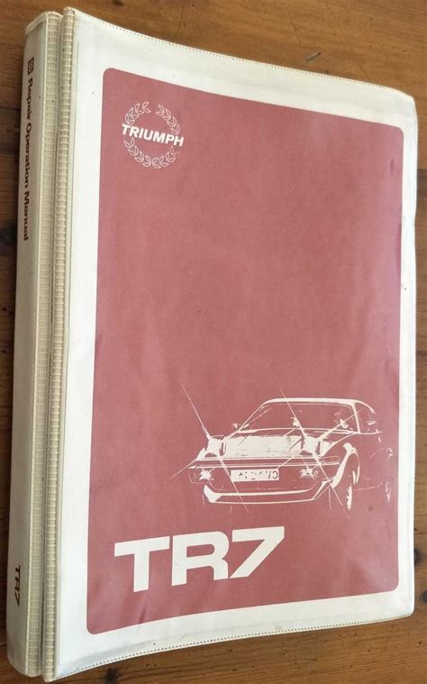 Triumph tr7 tiger factory repair manual 1973 1983. - A guide to the elements oxford.