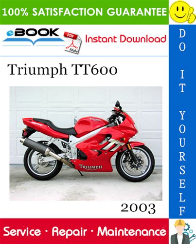 Triumph tt600 motorcycle service repair manual 2003 2004. - Málaga en el romance y los cantares.