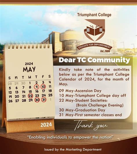 Triumphant College e-Learning - 2024/2024 - 2024/2024