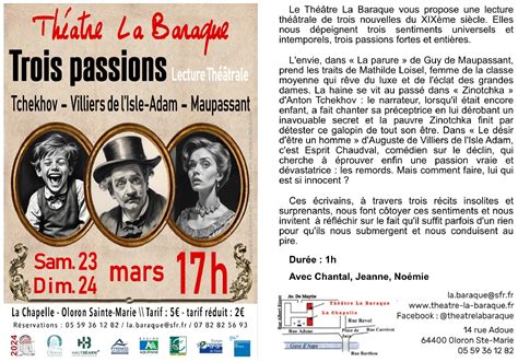 Trois Passions