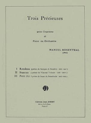Trois précieuses, pour soprano et piano ou orchestre (1941). - Panasonic lumix dmc zs7 manuale di istruzioni.