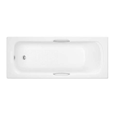 Trojan Granada 2 1675mm 5mm Twin Grip Bath White 2Th