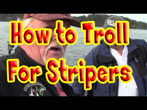 Trolling for Stripers on Storm Thurmond Lake ( Clarks Hill lake )