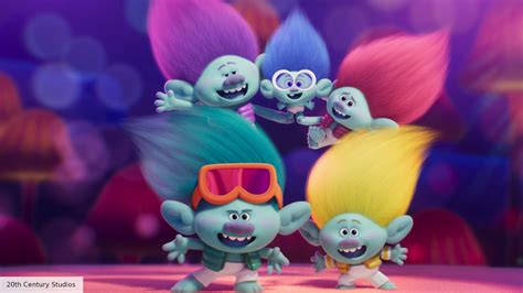 Trolls 3 full movie. Trolls Band Together. U.S. Voice Cast, 2023 PG animated children musical comedy adventure fantasy. Branch and Poppy embark on a harrowing and emotional journey to reunite his siblings and save his kidnapped brother from a pair of nefarious pop-star villains. Streaming on Roku. Anna Kendrick, Justin Timberlake, Eric André Directed by: Walt Dohrn. 
