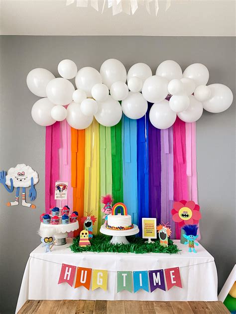 Trolls Party Ideas for a Girl Birthday Catch My Party