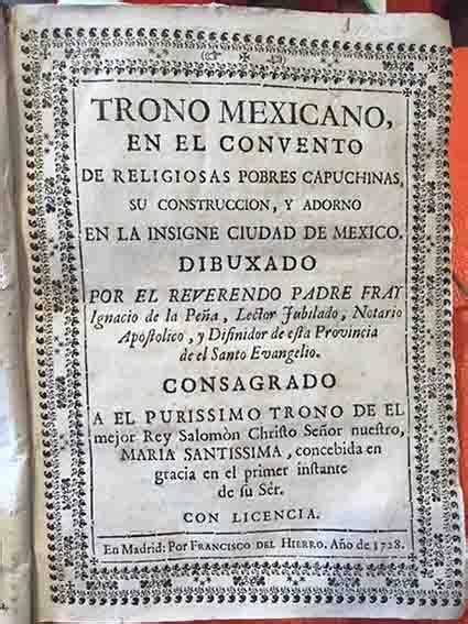 Trono mexicano, en el convento de religiosas pobres capuchinas, su construcción y adorno en la insigne ciudad de mexico. - Aci 224 4r 13 guide to design detailing to mitigate.