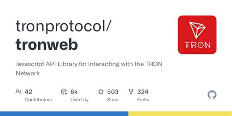 Tronweb documentation.  tronWeb - TRON JavaScript API tronWeb aims to deliver a un...