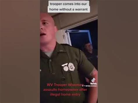 A West Virginia State trooper follows a man h