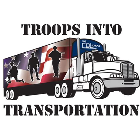 Troops into transportation. Troops Into Transportation is an exclusive program of The CDL School and it’s partner carriers. The CDL School is a nationally recognized, full service, Commercial Driving School. We’re licensed and approved by the appropriate state licensing agencies, the DMV, and the Department of Education. 