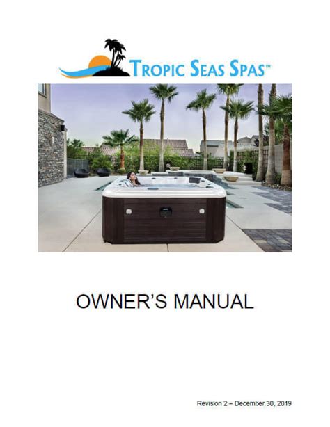 Tropic seas spas rio owners manual. - Manual de usuario kawasaki zx6r 2006.