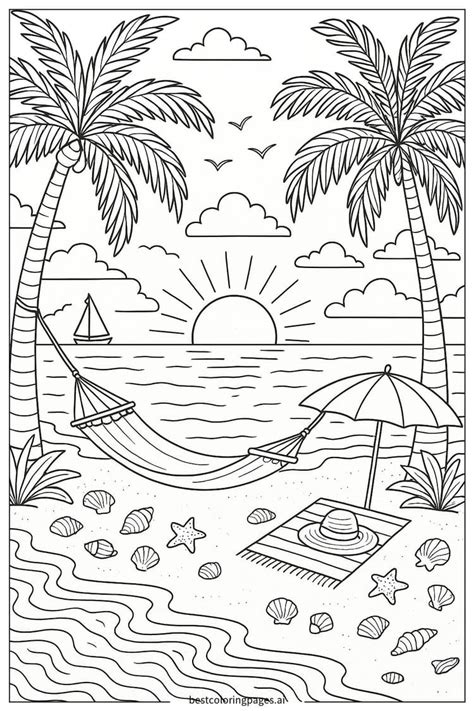 Soccer Field Coloring Page