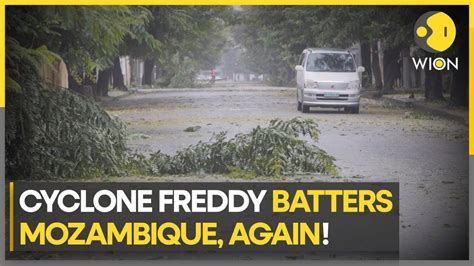 Tropical Cyclone Freddy hammers Mozambique for second time