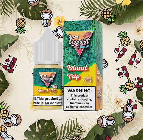 Tropical House ISLAND TRIP ( DỨA DỪA RƯỢU RUM) 30ml/30mg …