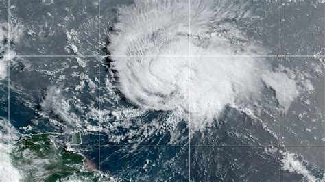 Tropical Storm Bret swirls near St. Vincent as it enters eastern Caribbean