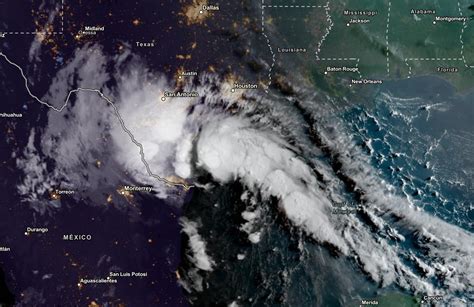 Tropical Storm Harold makes landfall