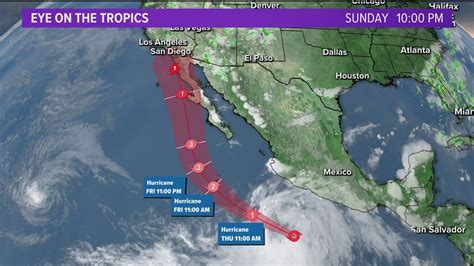 Tropical Storm Hilary forms off Mexico’s southern Pacific coast