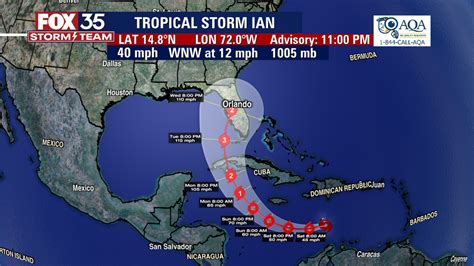 Tropical Storm Ian forms, expected to become a hurricane before …