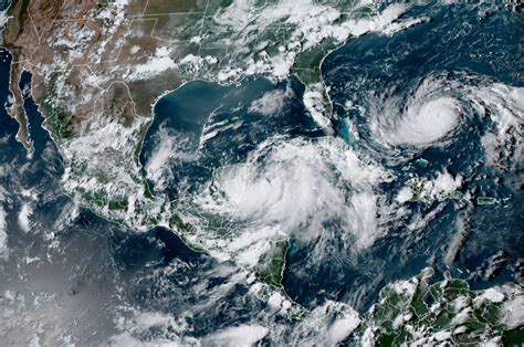 Tropical Storm Idalia forms in the Gulf of Mexico on a possible track toward the US, forecasters say