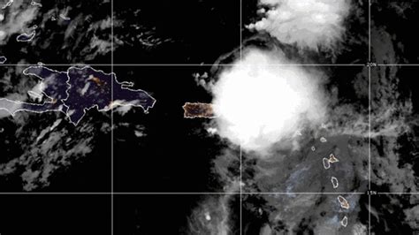 Tropical Storm Philippe dumping heavy rain in parts of the Caribbean