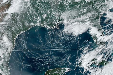 Tropical depression forms in Gulf of Mexico on 1st day of hurricane season