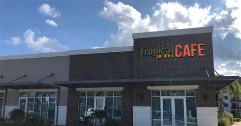  Yes! We have a full food menu including made-to-order wraps, sandwiches, flatbreads, salads and more. Visit your local Tropical Smoothie Cafe® at 4740 Reed Rd in Columbus,OH to find better-for-you food, delicious made-to-order smoothies, and NEW Tropic Bowls topped with refreshing fruit, granola & honey. 