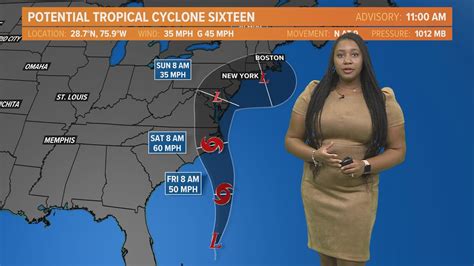 Tropical storm warning issued for East Coast