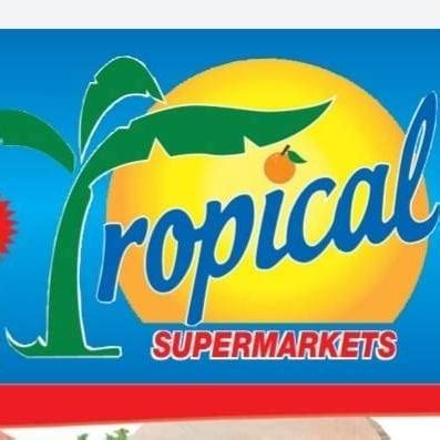 Tropical supermarket. Tropical Supermarket, which has no relation to the Key Food affiliate of the same name based in New Jersey, is located at 4019 W Hillsborough Ave, Tampa. The color scheme they use throughout, like the New Jersey chain, is very tropical in style. However, I think I like the New Jersey chain's logo better. The store painted its facade beige, then ... 