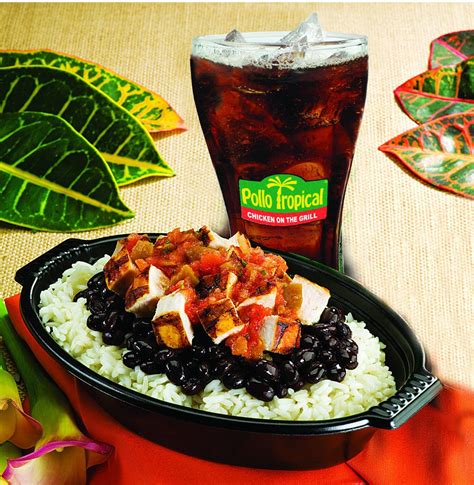 Tropichop. Feed your team of 10 with the Build Your Own TropiChop® Buffet. Includes your choice of Boneless Chicken Breast, Pollo Bites or Mojo Roast Pork, 2 Base Choices, three toppings & two sauces. 0. Classic Pollo For 10 People : Feed your team of 10 with the Pollo Classic Package. Includes a ¼ Chicken per person … 
