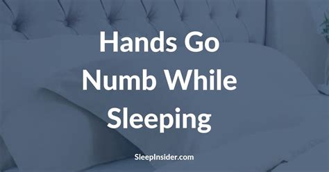 Trouble Sleeping and Numbness When I Wake Up!!! - Steady.