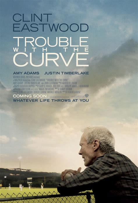 Trouble of the curve. An aging baseball scout (Clint Eastwood) with failing sight hits the road with his estranged daughter (Amy Adams) to pursue a promising young ballplayer, and they … 