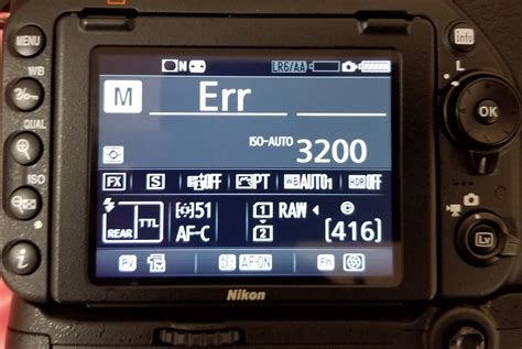 Troubleshooting Nikon DSLR Error Codes