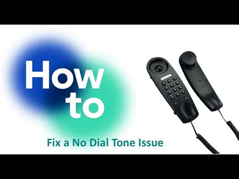 Troubleshooting No Dial Tone - TPG Home Phone/Voice Service