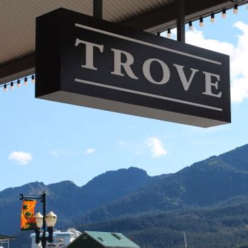 Trove 22 Reviews #14 of 49 Shopping in Juneau Shopping, Gift & Specialty Shops 497 S Franklin St, Tram Plaza, Juneau, AK 99801-1327 Open today: 12:00 PM - 5:00 PM Save John S Wellington, New Zealand 829 234 Really good place to shop Review of Trove Reviewed September 11, 2019 via mobile. 