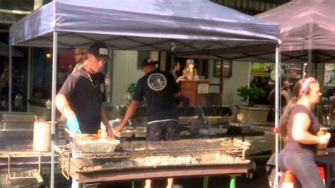 Troy Pig Out sizzling up summer food