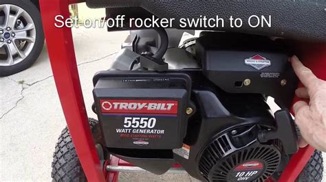 On my Troy-Bilt Portable Generator, Model 030245, 5550 Watts, I just replaced the oil, plug, gas, checked the air filter (ok). I had not … read more. I cant get my Troy built 030245 generator started. There does. I can't get my Troy built 030245 generator started. There does not appear to be any spark.. 
