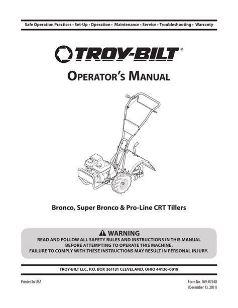 Troy bilt bronco tiller repair manual. - Historical geology lab manual answers georgia.