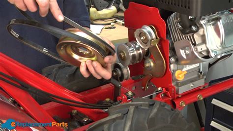Proper installation and alignment of the drive belt are essential for optimum performance. It is important to follow the Troy-bilt Mustang 50 drive belt diagram to ensure that the belt is installed correctly and aligned with the pulleys. Misalignment can cause the belt to slip or wear unevenly, resulting in reduced performance and potentially .... 