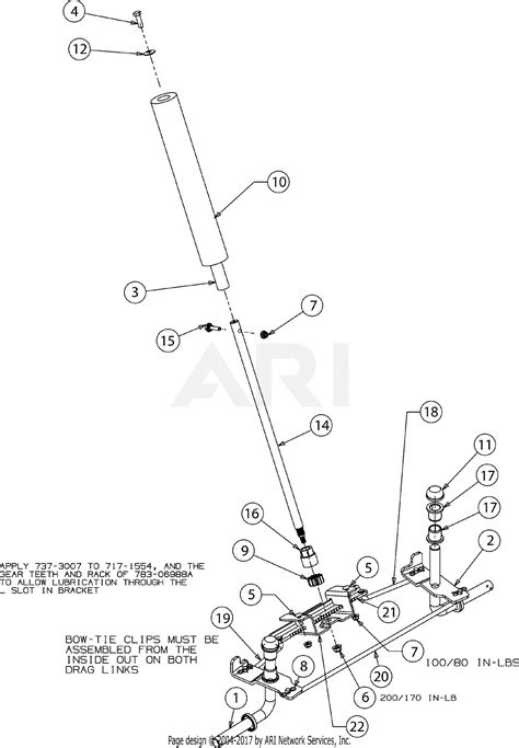 Axle, Front Wheels, Steering diagram and repair par